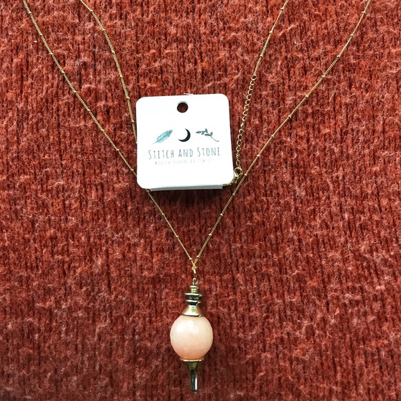 Stitch and Stone Bohemian Gold Chain Necklace - Picture 1 of 2